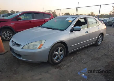 2003 Honda Accord Ex z USA, uszkodzony, nr VIN 1HGCM56603A014197